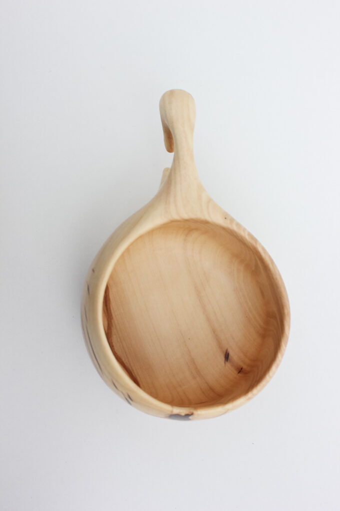 Ročno narejena lesena skodelica_FORESTONE DESIGN